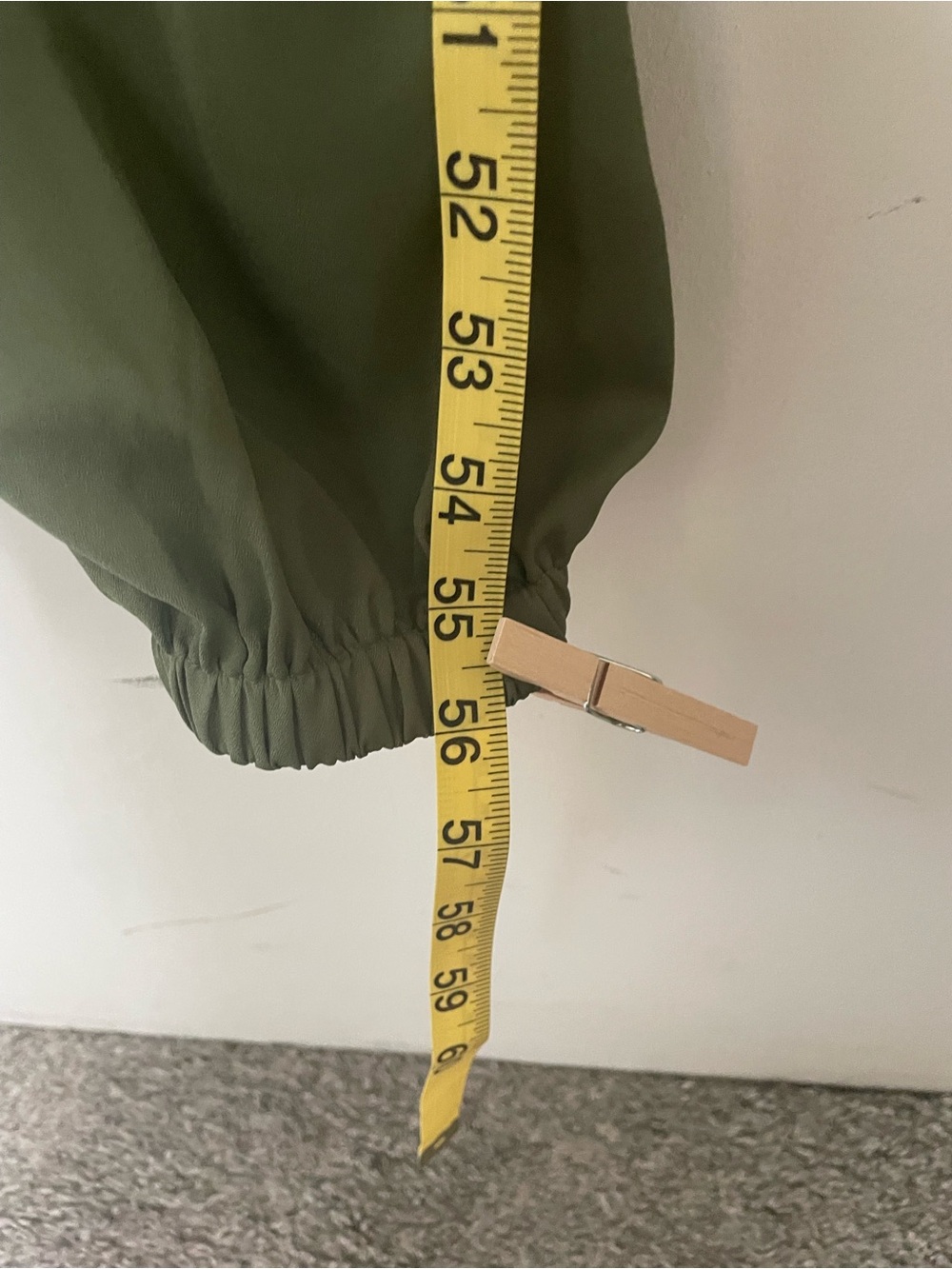 Blush Olive Green Utility Jumpsuit Pantsuit - Picture 8 of 8